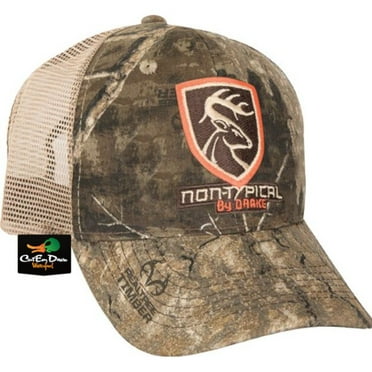 NEW DRAKE WATERFOWL NON TYPICAL FIVE PANEL BALL CAP HAT BOTTOMLAND CAMO